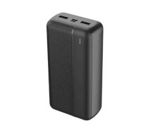 Maxlife MXPB-02 ārējais akumulators (powerbank) | 30 000 mAh | 12W | USB-A | melns