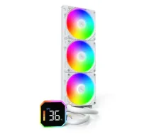 Montech Water cooling HyperFlow Digital 360 / HYPERFLOW DIGITAL 360 (W) White XL