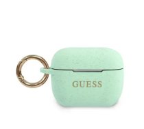 GUACAPSILGLGN Guess Silicone Case for Airpods Pro Green
