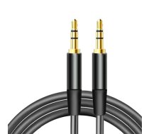 Maxlife audio cable jack 3.5 mm - jack 3.5 mm 1m black
