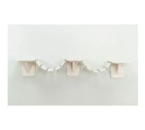 Pie sienas stiprinājums nagu asināšanas stabiem : Trixie Climbing ladder for wall mounting, 150 × 30 cm, white