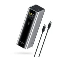 Cuktech CKPB200UGLGR ārējais akumulators (powerbank) | 20 000 mAh | 210W | USB-C, USB-A | pelēks