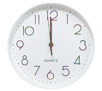 Pulkstenis sienas 25cm, balts