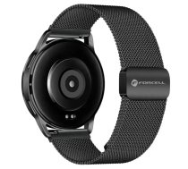 Strap to Samsung Galaxy Watch Forcell F-Design FS11 magnetic steel 22 mm black