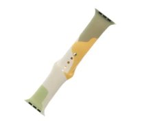 Silicone Strap Moro Watch Bracelet Band for Apple Watch 42 / 44 / 45 / 49 mm - Pattern 6