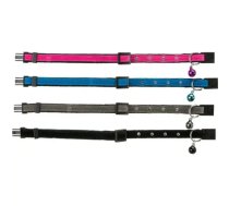 Kakla siksna kaķiem - Trixie Cat collar rhinestone gems, velvet, 1 gab