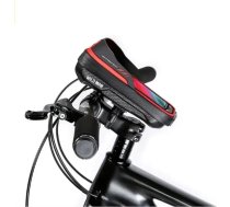 WILDMAN traveling bag for bike handlebars with zipper 0,5L (4 "- 7") ES16 black