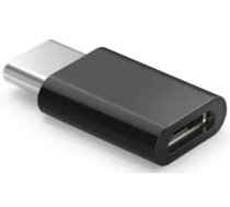 SAVIO datu pārraides un uzlādes vads | USB-C uz Micro USB | melns