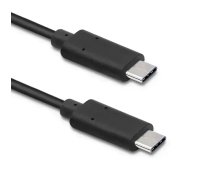 Qoltec Cable USB 3.1 type C male | USB 3.1 type C male | 1m
