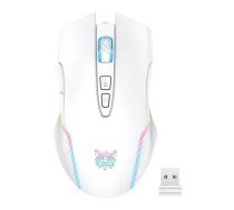 Onikuma CW905 White Wireless Gaming Mouse