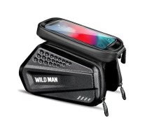 WILDMAN traveling bag for bike frame with zipper 1,2L (4"-7") ES6 black