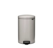 BRABANTIA atkritumu tvertne ar pedāli NewIcon, 20 l, Soft Grey