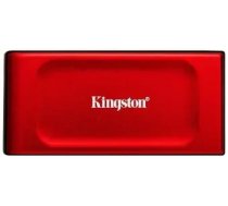 Ārējais cietais disks Kingston SSD XS1000 1TB Red