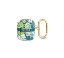 Guess case for AirPods 1 | 2 GUA2HHFLN green Flower