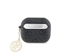 Guess 4G Script PC/PU Charm Case for AirPods 3 Black