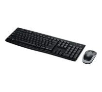 Logitech Keyboard and Mouse Set MK270 - Black