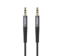 BWOO Nylon braided+Aluminum-alloy shell aux cable BO-AUX064 3.5mm to 3.5mm