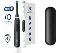 Oral B IO5 Electric Toothbrush with Bag DUO Black & White 2 Pc