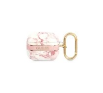 Guess case for Airpods 3 GUA3HCHMAP pink Marble