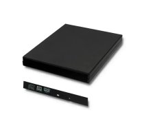 Qoltec External USB 2.0 12.7mm SATA Optical Drive Case