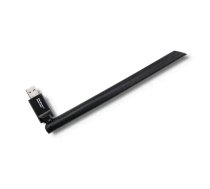 Qoltec Wireless adapter WiFi USB with antenna | standard N