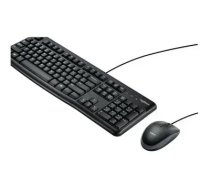 Logitech Keyboard and Mouse Desktop MK120 - US Layout - Black