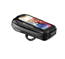 WILDMAN traveling bag for bike handlebars with zipper 0,5L (4 "- 7") X3 black