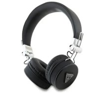Guess słuchawki nauszne Bluetooth ENC GUBH70PGTSPSK czarny|black Grained Classic Round Shape
