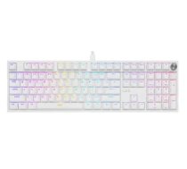 Klaviatūra Genesis Thor 404 White Gateron Yellow Pro