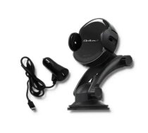 Qoltec Induction Wireless PRO Car Charger with IR Sensors | 15W | QC 3.0 | USB type C