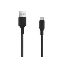 Setty automašīnas lādētājs | 12W | USB-A | ar USB-C vadu komplektā | melns
