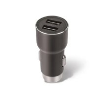 Forever CC-04 auto lādētājs | 15.5W | USB-A, Micro USB | ar Micro USB vadu komplektā | melns