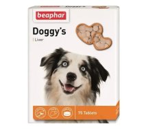 Vitamīnizēta papildbarība - Beaphar DOGGY'S Lever, 75tab.