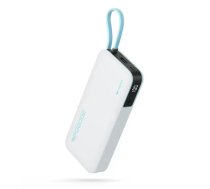 Cuktech CUKP200NGLLG ārējais akumulators (powerbank) | 20 000 mAh | 55W | USB-C | balts