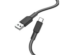 Cable USB A to USB C Hoco 3A 1 m X69 black white