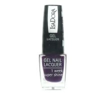 IsaDora, Gel Lacquer, Glossy, Nail Polish, 247, Purple Passion, 6 ml