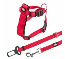 Krūšu siksna ar pavadu kaķiem - Trixie Car harness for cats, 20–50 cm/15 mm