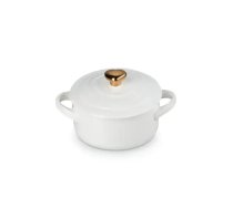 Trauks Mini Cocotte akmens masas Ø10cm balts