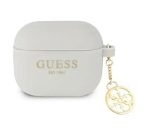Guess 4G Charms Silicone Case for Airpods 3 Grey