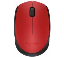 Logitech mouse M171 - red black