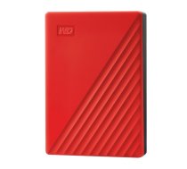 Western Digital My Passport WDBPKJ0040BRD 4TB sarkana