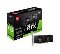 MSI NVIDIA GeForce RTX 3050 6GB GDDR6 Grafikas Karte