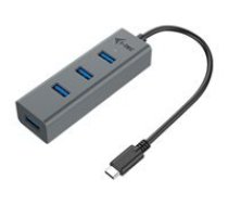 I-TEC USB C Metal HUB 4 Port passive (C31HUBMETAL403)