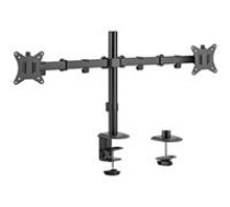 GEMBIRD Adjustable desk 2-display mount (MA-D2-01)