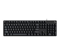 LOGITECH G413 SE gaming mechanical keyboard, Romer-G (tactile), wired, backlit, black-gray (920-010437)