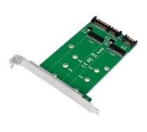 LOGILINK PC0086 2xSATA to 2xM.2 SATA SSD (PC0086)