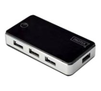 DIGITUS USB2.0 Hub 7-port black (DA-70222)