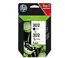 Hewlett Packard HP 302 Ink Cartridge Combo 2-Pck BLISTER X4D37AE#301 0190780475904