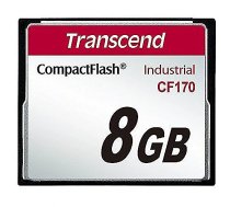 Transcend Industrial CF170, 8GB Compact Flash Card TS8GCF170 0760557825098