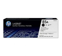 Hewlett Packard Toner Black 85A for LaserJet P1102,P1102w,doublepack (2x1.600 pages) CE285AD 0886111730520